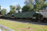 AEQX 810114 and 810135 - ex CNW covered hoppers